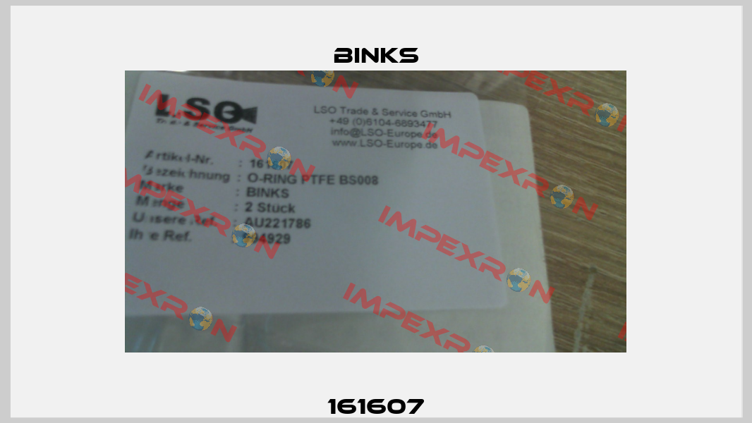 161607 Binks