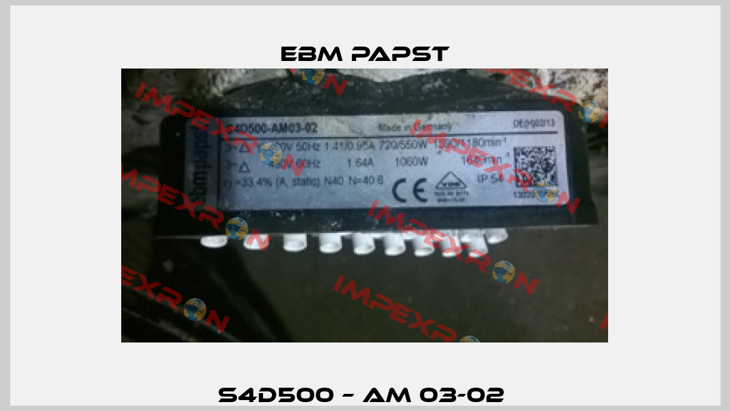 S4D500 – AM 03-02  EBM Papst