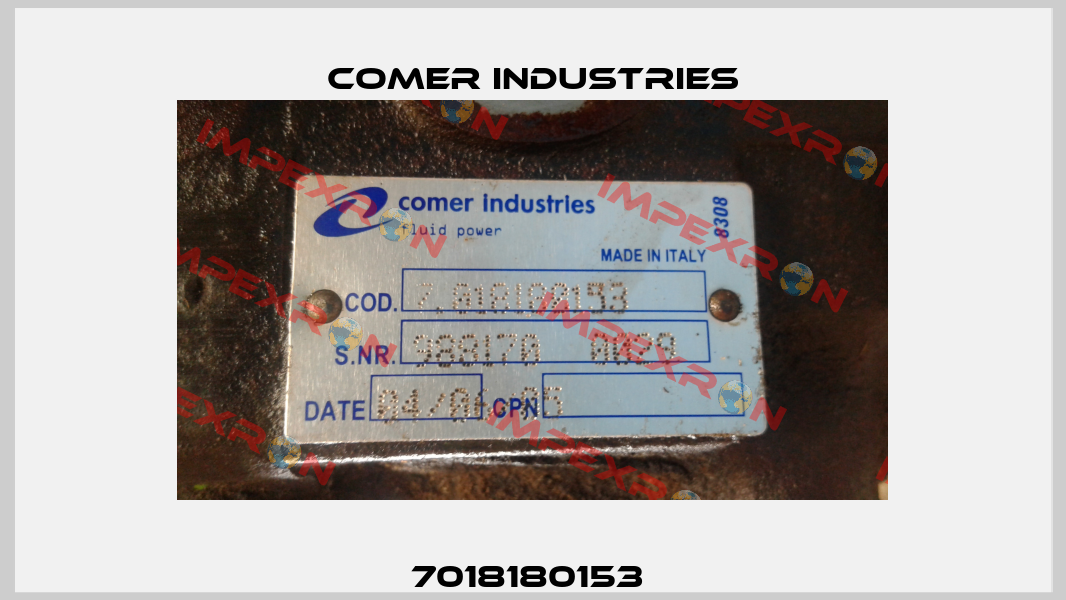 7018180153  Comer Industries