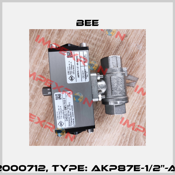 P/N: 2TV2000712, Type: AKP87E-1/2"-AA-DAD32 BEE