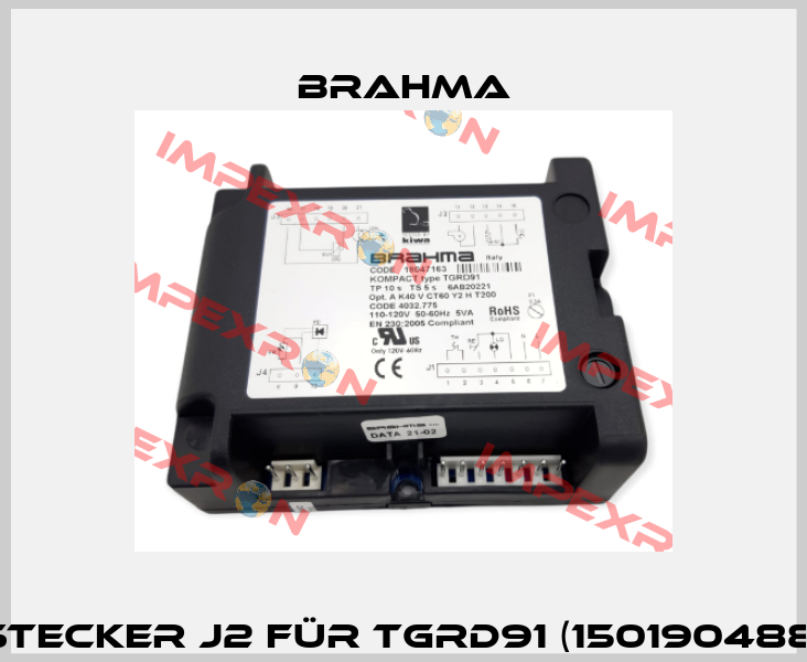 Stecker J2 für TGRD91 (150190488) Brahma