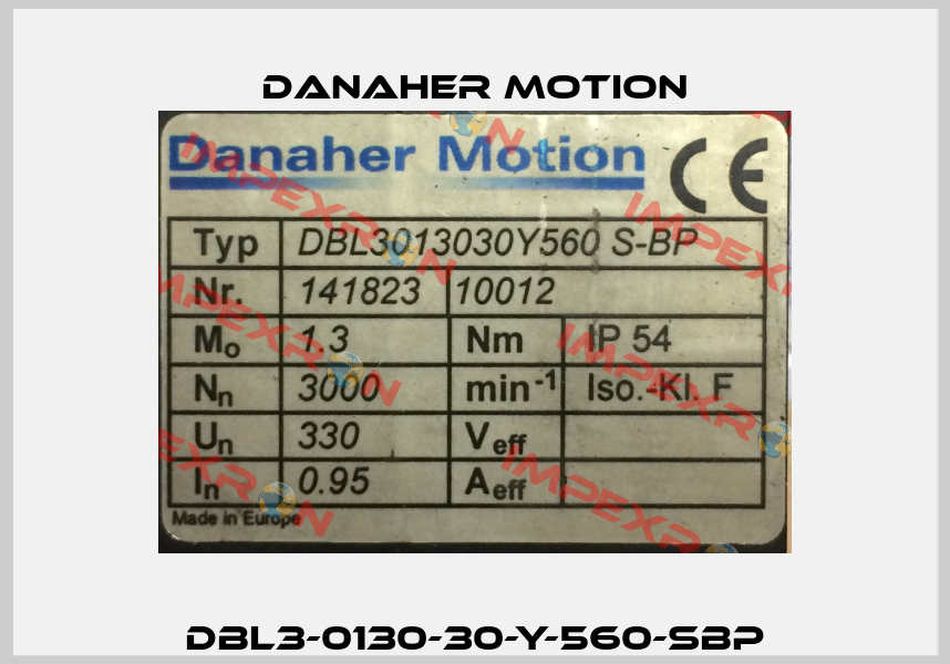 DBL3-0130-30-Y-560-SBP Danaher Motion