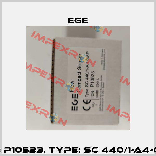 p/n: P10523, Type: SC 440/1-A4-GSP Ege
