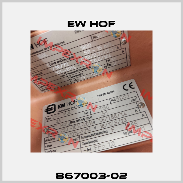 867003-02 Ew Hof