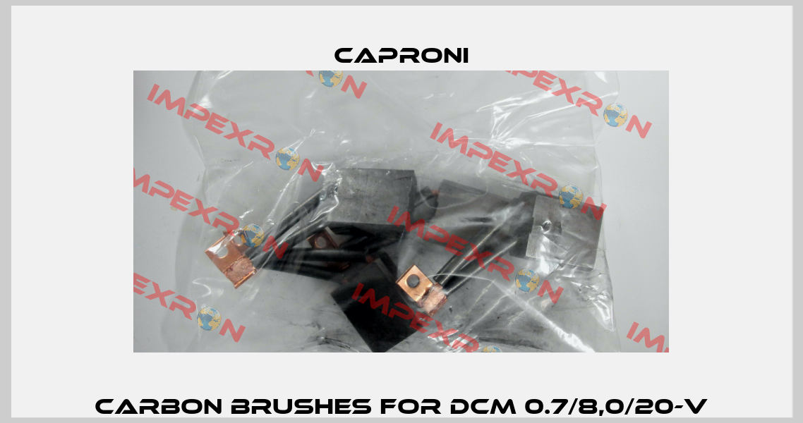 carbon brushes for DCM 0.7/8,0/20-V Caproni